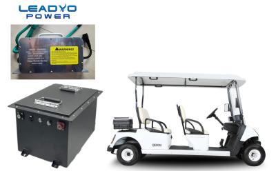Chine 100A batterie au lithium pour chariot de golf avec surcharge / sur courant / protection contre le court-circuit à vendre