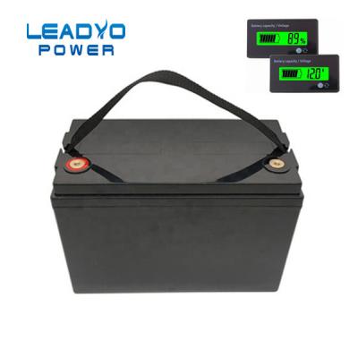 Китай Батарея лития 12V IP66 Bluetooth 100Ah Lifepo4 перезаряжаемые продается