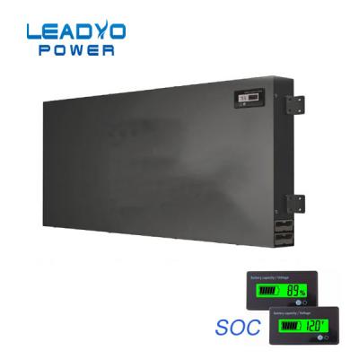 China Grueso delgado de la batería de litio de Lifepo4 100ah 12V 65m m para el infante de marina del campista rv en venta