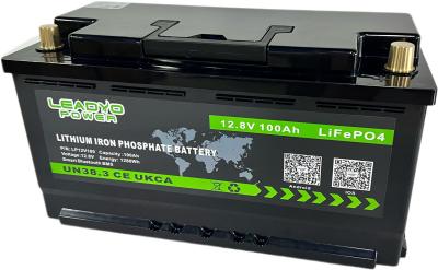 Китай Батарея 12V 100Ah фосфорнокислого железа лития Bluetooth LiFePO4 с BMS продается