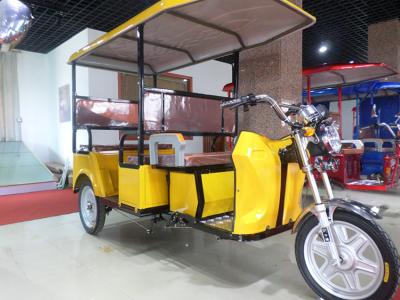 中国 屋根2780*950*1750mmが付いているフット ブレーキの乗客の電力の三輪車 販売のため