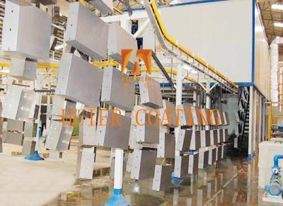 China Rationalizar el proceso de producción línea de recubrimiento automático de polvo para archivos en venta