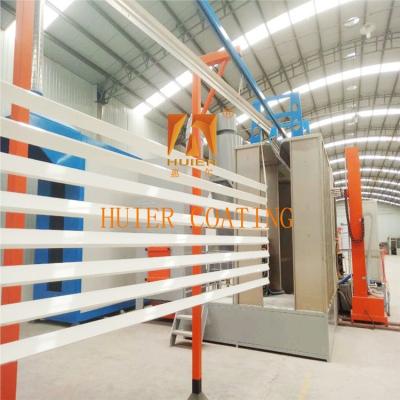 China Professionelle automatische Pulverbeschichtung Produktionslinie für Aluminiumlegierung Anwendungen zu verkaufen