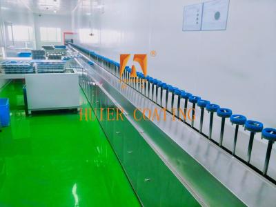 China Technologische Innovation Elektrostatische Lackierlinien für staubfreie Kunststoffspritze und intelligente Steuerung in einem zu verkaufen