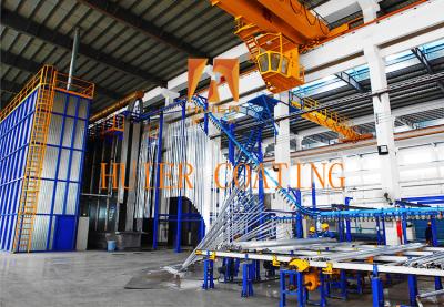 China Sistema de transporte colgante de alto rendimiento para recubrimiento vertical de acero y aluminio laminados en frío en venta
