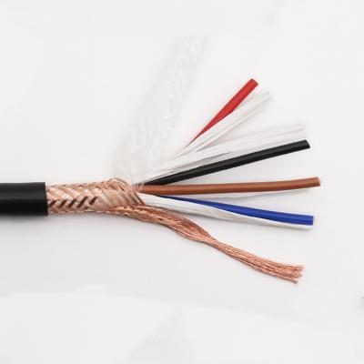 China RVVP telecommunications electrical wire 1mm A.W.G. Electrical Wire OFC 27 Copper Shielded Cable RVVP 3*1.0 Mains Cord Flexible Cable RVVP 300 300v Cable for sale