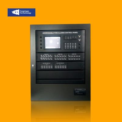 China 2 Loop 648 Point Up To 1944 Point Fire Alarm Control Panel Accessible Fire Protection System for sale