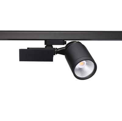 China Aluminum Alloy CE Led 40W LED Ceiling Light Track COB Track Light For Clothing Store for sale
