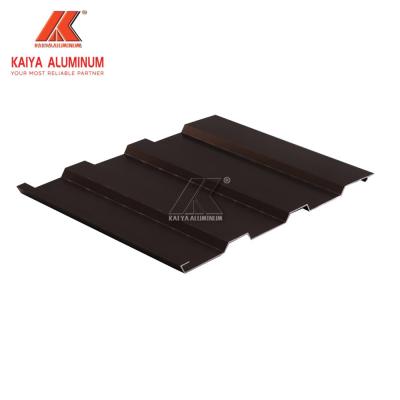 China Anti-scratch heat insulation metal decorative aluminum corrugated wall panel for roofing interior ceiling wall for sale