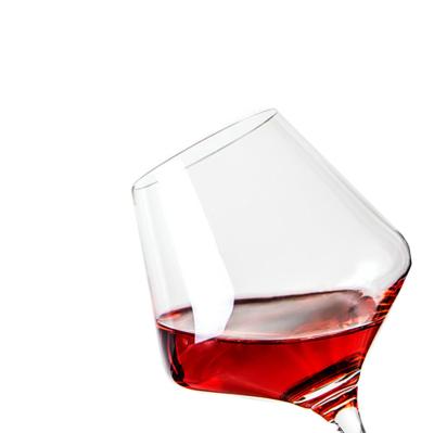 China Lead Free Long Stem Logo Luxury Custom Made Wine Glasses High Grade Lead Free Sets for sale