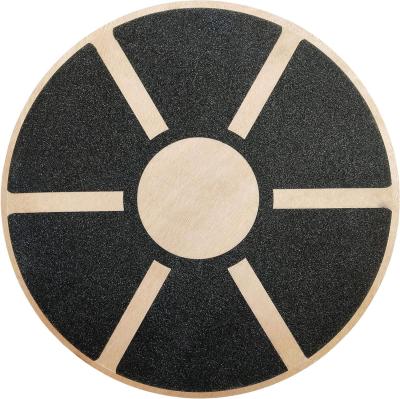 China Non-Slip Wooden Wobble Exercise Balance Board for sale