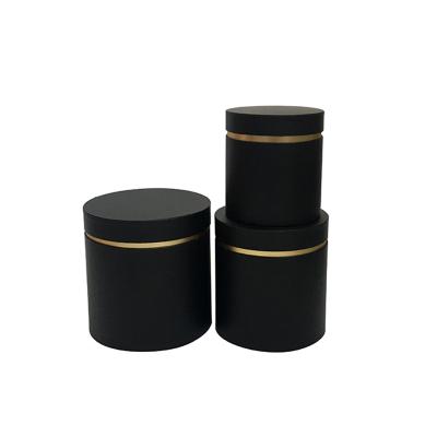 China Gift & 3PcsSet Floral Craft Round Boxes Flower Gift Storage Box Birthday Gifts Packaging Paper Storage for sale