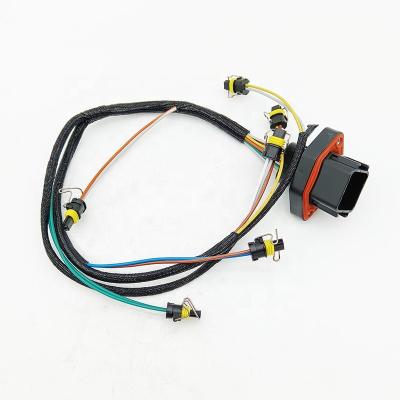 China Building Material Shops C9 engine Injector Nozzle Wiring Harness 419-0841 4190841 E330D E330C E336D Injector Cable 215-3249 546-2154 2153249 54621544 for sale