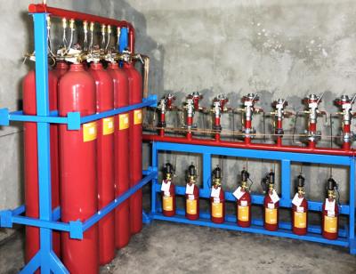 China Hfc-227ea Gas Extinguishing Device Fm 200 Portable Fire Extinguisher Suppression for sale