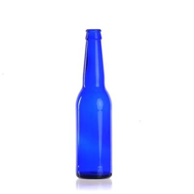 China Customized Shape 200Ml 250Ml 300Ml Party Bottle Glass Beer Bottle With Aluminum Lid for sale
