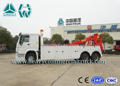 Chine Camions de naufrageur lourds commerciaux de Howo avec l'euro de levage flexible II de bras à vendre