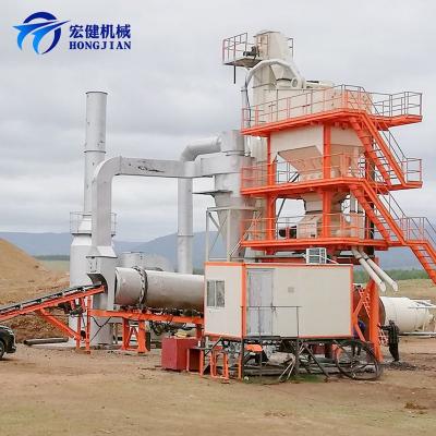 China Construction works China Mobile Asphalt Mixing Plant 60 t/h ISO 80 t/h Capacity Certification CE BV for sale