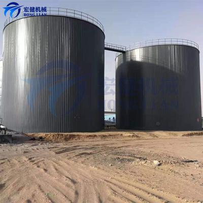 China Construction works Large Asphalt Storage Tank 500T Oil Heating Bitumen Pipeline Tank For Sale for sale