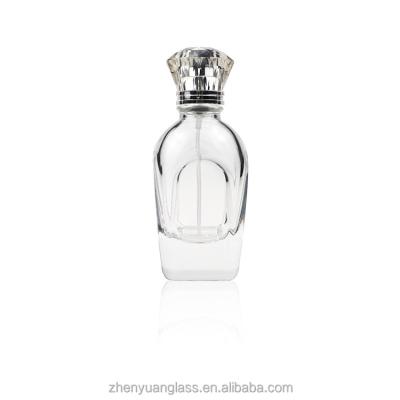 China Personal Care Custom Logo Ladies 50ml Luxury Diamonds Perfume Single Spray Bottle 2oz Perfume Bottle Spray for sale