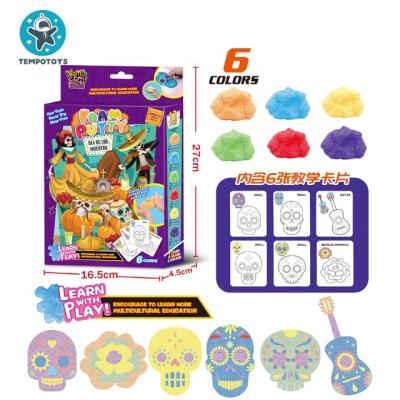 China Educational Kids Toys Rhythm Toys Product Ideas New 2021 Kids Play Stem Education Kids Toys Dough Clay Game Mud DIY Kits for sale