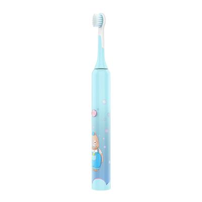 China Automatic Toothbrushing Technology Household APP Game Teaching Kids Toothbrush 360 Wall Mounted Sonic Electric Toothbrush Holder for sale