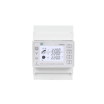 China MI RS485 Modbus Approved 100A Three Phase Energy Meter For EV Charging Stack KYM4301 for sale