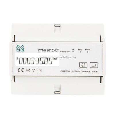 China Intelligent Three Phase Intelligent Electric CT Energy Meter With Multi Tariff KYM7301C-CT for sale