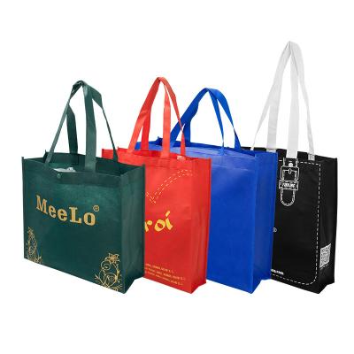 China Recyclable custom packaging shopping non woven bag custom wholesale personalized non woven bag wrap waterproof logo pp non woven bag for sale