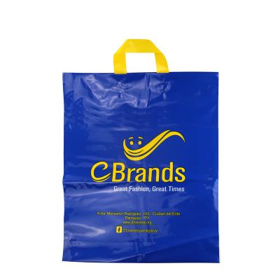 China Custom Printed Portable Biodegradable Recyclable Logo Vest Bag Bakery /Clothing Store Plastic Bag Custom for sale