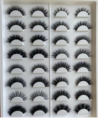 China 100% Free Sample Look 15mm 3D Mink Lashes Thick Natural Classic Label Package Mink Small 3D Eyelashes 100% Free Sample for sale