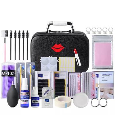 China Full Volume New Arrival Eyelash Extension Training Kits Beginner Lash Kit Set Professional Eyelash Extension Tools for sale