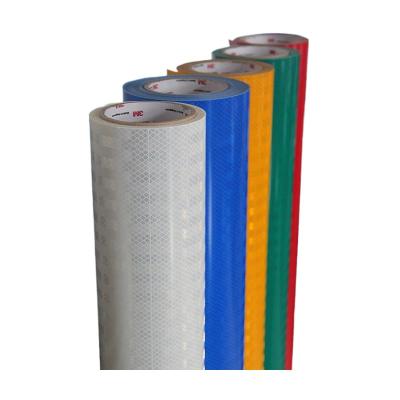 China EGP Rolls High Visibility Various Colors Tearable Reflective Overlay Plotter Cutting Printable Reflective Film For Commercial Signs for sale