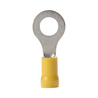 China Internal serrated structure Reduce resistance Bullet type male terminal Convenient wiring PVC insulated terminals Circular insulated terminal for sale