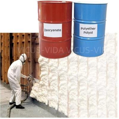 China Polyoles de mezcla de células abiertas de espuma de polyurethane para aislamiento de espuma rígida en venta