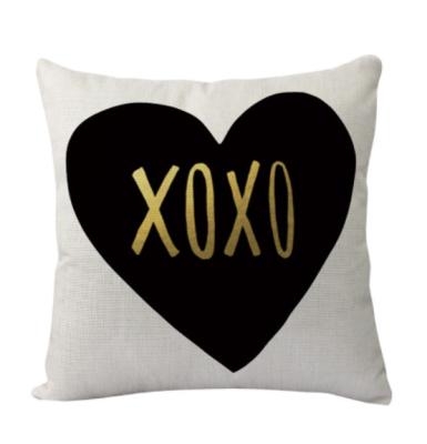 China PORTABLE 100% Linen Square Shape Home Use Chinese Style Cushion Cover for sale