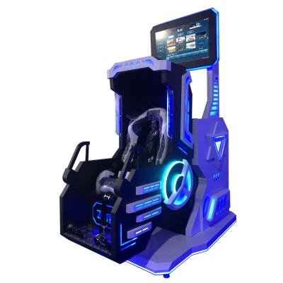 China Real experience 360 degree rotation simulator game 9d vr 360 vision chair vr cinema for attraction L2.1*W0.80*H1.9m for sale