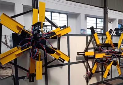 Chine 380v Machine de remontage de tuyau en caoutchouc PE en PVC à double station à vendre