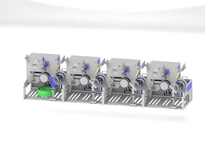 China PET STRAP automatic winder/wrapper MAX80KG per coil friendly used with automatic palletizing system for sale