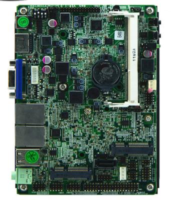 China LVDS / VGA / HDMI Embedded Pc Motherboard , Industrial Embedded Computer 17W for sale
