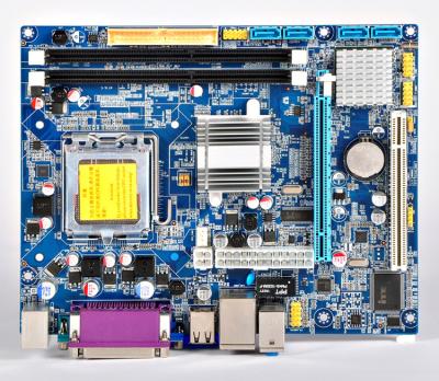 China Mico ATX G41 Embedded Motherboard , LGA 775 Socket Motherboard for sale