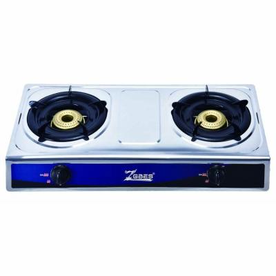 China Top Quality 2050K Widely Used Household Cast Iron Stove Double Burner Burner for sale