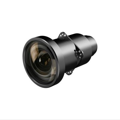 China DLP Short throw lens 0.9:1 for Panasonic all-glass all-metal external projector short-focus lens for sale