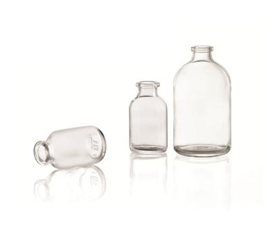 China 20 ml Un vial de vidrio moldeado transparente USP tipo II en venta