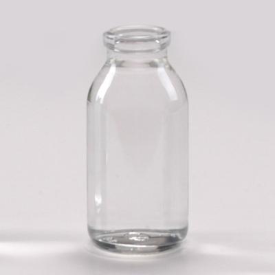 China Botella de vidrio transparente para perfusión de 100 ml con cuello de 32 mm en venta