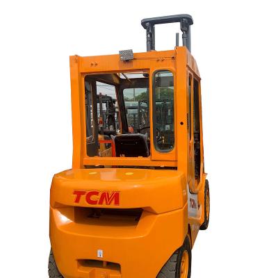 China High Efficiency Good Condition Used Original Japan TCM 3.5 Ton Forklift For Sale for sale