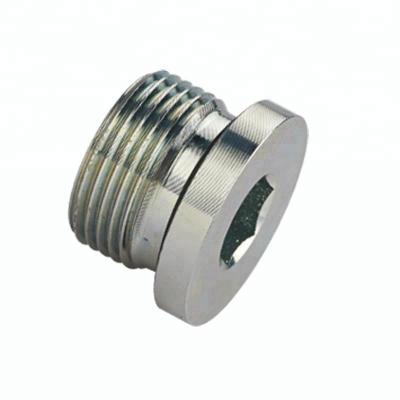 China Stainless Steel Hydraulic Fitting Type SAE O Ring Male Plug for sale
