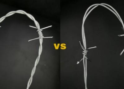 Cina filo spinato protetto dalla corrosione di 1,6 - 3,2 mm di diametro in vendita