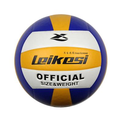 China Leikesi Professional Training Volleyball LX-1160 Indoor Volleyball Official Normal Weight Training Waterproof Volleyball 5# for sale