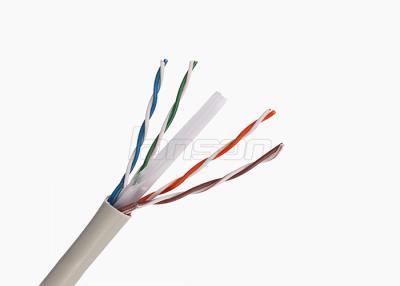 China 23AWG categorie 6 UTP-Kabel 0,574 Stevig Koper de Kabel van 4 Paargigabit ethernet Te koop