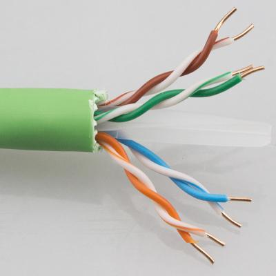 Китай Кабель Ftp фольги Al 23AWG изоляции PE обнаженный медный Cat6A продается